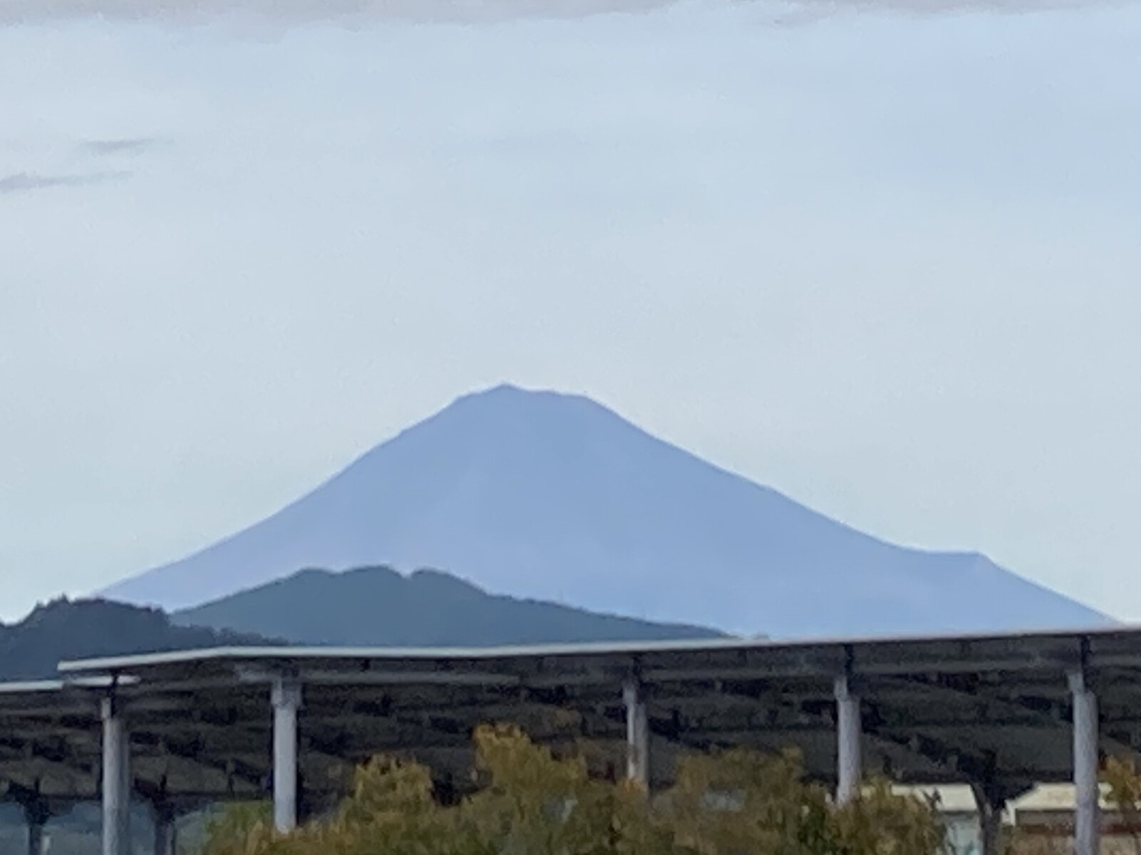 会場からの富士山